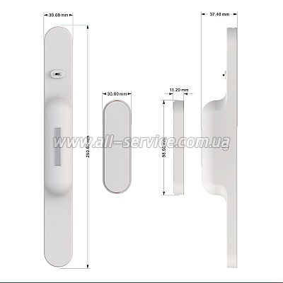   ColorWay Magnetic Multi-Functional, 1800 mAh (CW-DL11MMB-W)