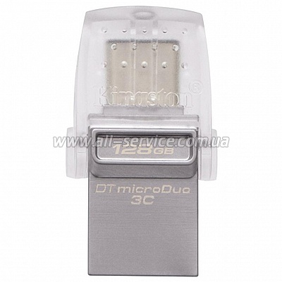  32GB Type-C Kingston DT Micro Metal Silver (DTDUO3C/32GB)