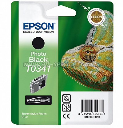 Картридж Epson St Photo 2100 black (C13T03414010) Картридж Epson St Photo 2100 black (C13T03414010)