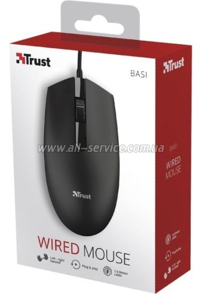  Trust Basi USB Black (24271)