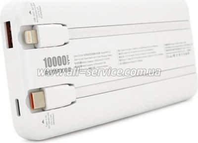 ������� ������������� Remax 10000mAh PD 22.5W White (RPP-37)