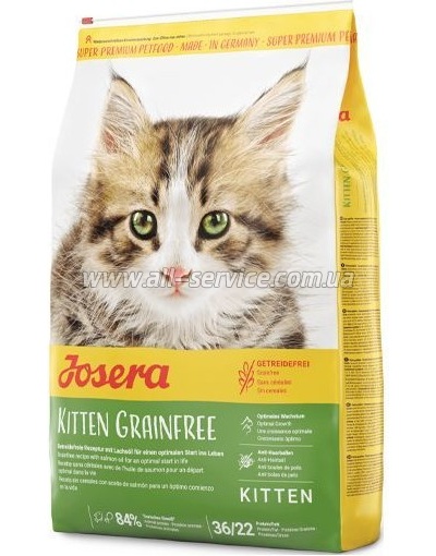 Сухой корм для кошек Josera kitten grainfree 400 г (4032254755012) Сухой корм для кошек Josera kitten grainfree 400 г (4032254755012)