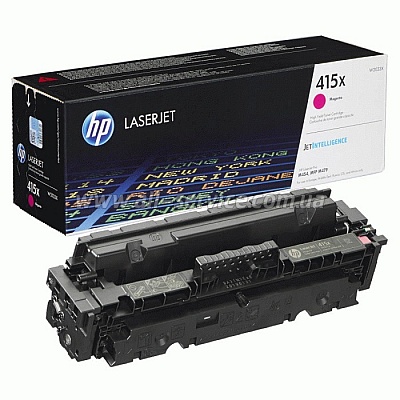  HP 415X CLJ Pro M454dn/479dw Magenta (W2033X)