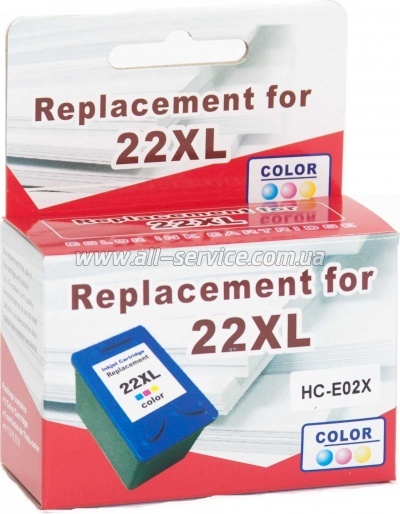 �������� MicroJet �22XL HP DJ 3920/ F4200/ F5200 ������ C9352CE Color (HC-E02X)