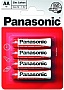  Panasonic Red Zink R6 BLI 4 (R6REL/4BPR)
