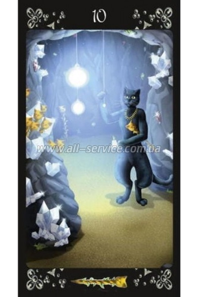 ����� ���� Scarabeo ���� ������ ���� (Black Cats Tarot) (EX202UK)