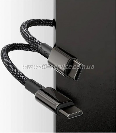 ���� ������ USB-C to USB-C 1.0m 100W black Baseus (CATWJ-01)