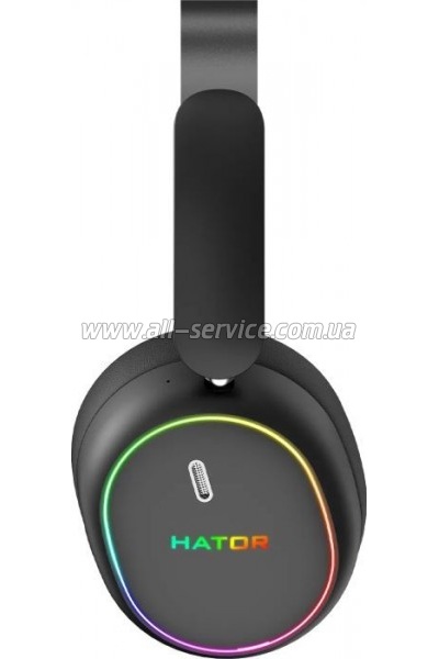  Hator Phoenix 2 Wireless Hi-Res SyncHUB connection Black (ESH40)