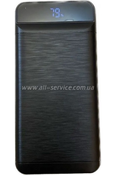   XO 30000mAh, PD/18W, QC3.0/22.5W, flashlight, Input(Micro,Type-C,Lightning), Output(3*USB,Type-C) (XO-PR156 / 29212)