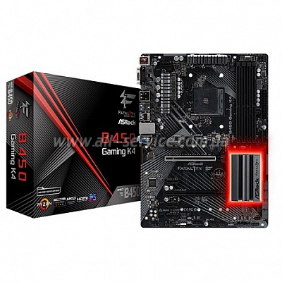   ASRock FATAL1TY B450 GAMING K4