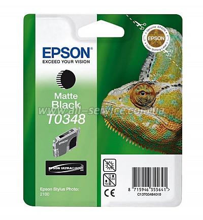 Картридж Epson St Photo 2100 matte black (C13T03484010) Картридж Epson St Photo 2100 matte black (C13T03484010)