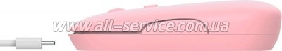  Trust Puck Wireless/Bluetooth Silent Pink (24125)