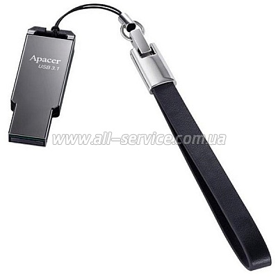 ������ APACER AH360 16GB USB3.1 Ashy (AP16GAH360A-1)