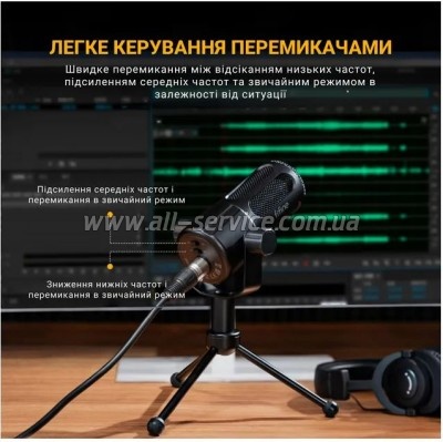  Fifine Tank1 XLR Black (Tank1)