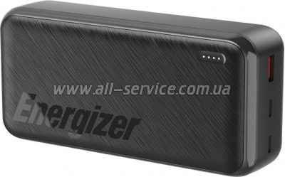   Energizer 30000mAh, PD/20W, QC/22.5W, black (UE30055PQ)
