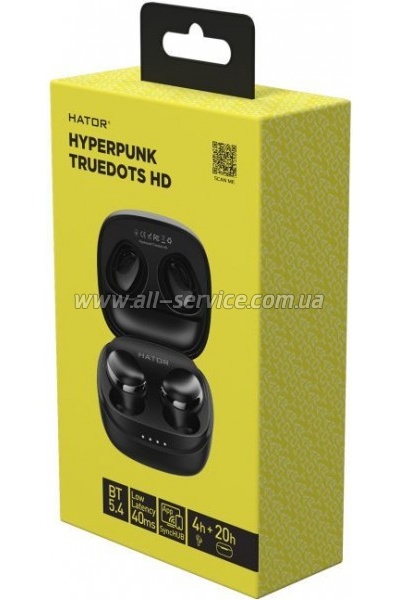 Hator Hyrpunk Truedots SyncHUB Black (HTA411)