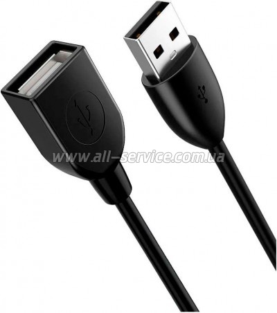 ���� ������ USB 2.0 AM/AF 0.5m Cabletime (CA915156)