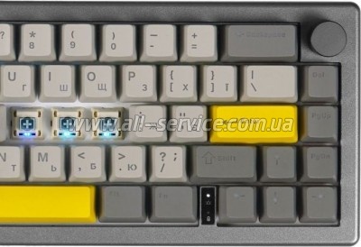  Epomaker EK68 65 Budgerigar V2 Switch Hot-Swap RGB Wireless/Bluetooth/USB UA Black (EK68-B-BV2)