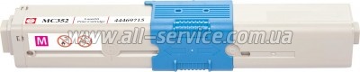 �����-�������� BASF OKI C310/ C330/ C510/ C530 ������ 44469715 Magenta (BASF-KT-MC352-44469715)