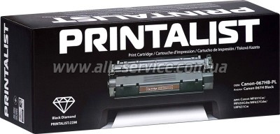 �������� PRINTALIST Canon MF752Cdw/ MF754Cdw/ LBP673Cdw ������ Canon 069H/ 5098C002 Black (Canon-069HB-PL)