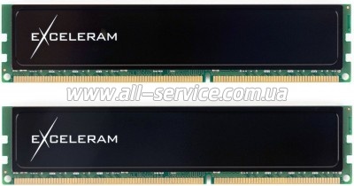 ������ ������ ��� ���������� DDR3 16GB (2x8GB) 1600 MHz Black Sark eXceleram (E30207A)