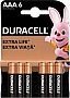 ��������� Duracell AAA MN2400 LR03 6��. (5000394107472 / 81483511)