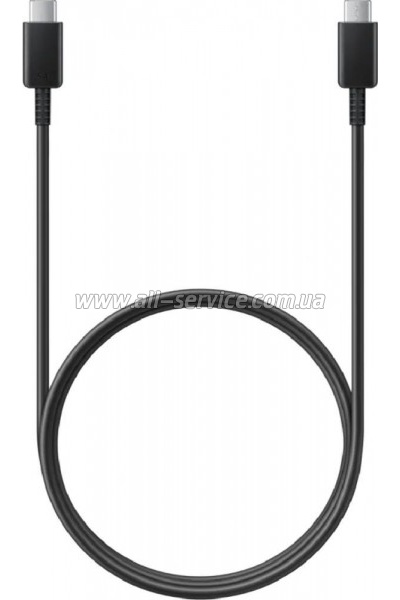 Дата кабель USB-C to USB-C 1.0m 5A black Samsung (EP-DN975BBRGRU) Дата кабель USB-C to USB-C 1.0m 5A black Samsung (EP-DN975BBRGRU)