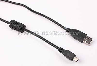  USB 2.0 mini 5pin 1.8m Maxxtro ( )  (UF-AM5P-6)