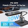 �������� ������� Vention USB-C PD20W GaN gray (FEVH0-EU)