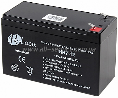   ProLogix 12V 7AH (HR7-12) AGM High Rate Type