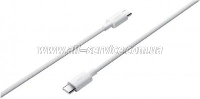 ���� ������ USB-C to USB-C 1.0m 60W 3A braided white Xiaomi (1169401)