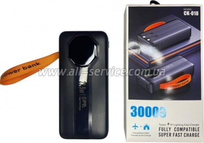������� ������������� XoKo 30000mAh PD 22,5W black (WK-CK-018)