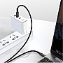 ���� ������ USB-C to USB-C 2.0m 100W black Baseus (CATWJ-A01)