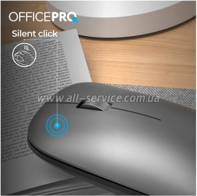  OfficePro M225G Silent Click Wireless Gray (M225G)