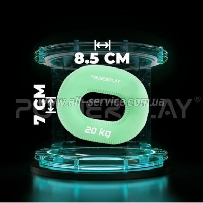  PowerPlay PP-4336 Hand Grip Medium 20   (PP_4336_Green_20kg)