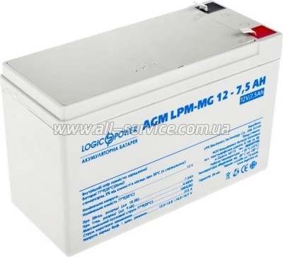 ������� � ��� LogicPower LPM MG 12V 7.5Ah (6554)