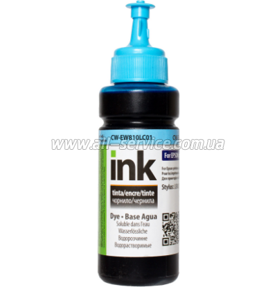  ColorWay Epson 673 Epson L800/ 1800 100 Light Cyan (CW-EW810LC01)
