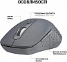  OfficePro M230G Silent Click Wireless/Bluetooth Gray (M230G)