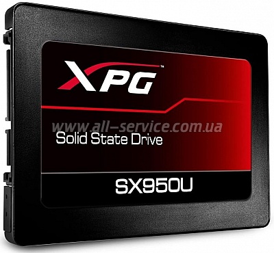 SSD  960GB  ADATA XPG SX950U 2.5" SATA 3D TLC (ASX950USS-960GT-C)