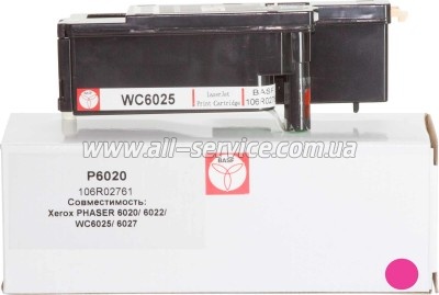 �������� BASF Xerox Phaser 6020/ 6022/ WC 6025/ 6027 ������ 106R02761 Magenta (BASF-KT-106R02761)