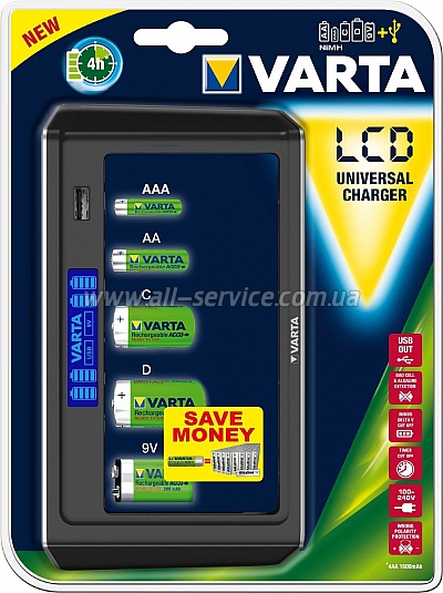   VARTA LCD UNIVERSAL (57678101401)