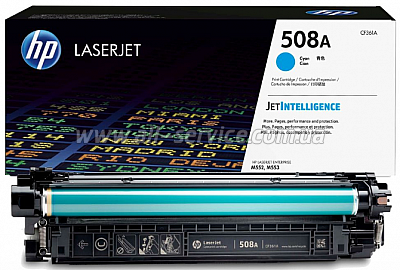 Картридж HP 508A HP CLJ M552/ M553/ M577 Cyan (CF361A) Картридж HP 508A HP CLJ M552/ M553/ M577 Cyan (CF361A)