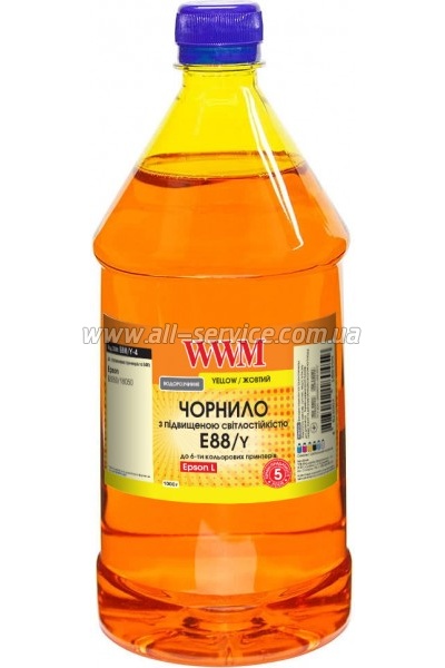 WWM Epson 108/ Epson L8050/ L18050 1000 Yellow (E88/Y-4)