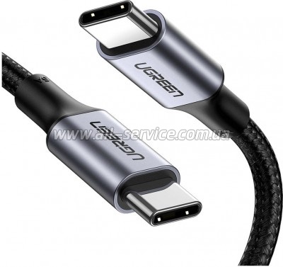 ���� ������ USB-C to USB-C 1.5m 100W US316 Space Gray Ugreen (70428)