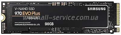 SSD  SAMSUNG 970 EVO Plus 500GB PCIe 3.0x4 M.2 TLC (MZ-V7S500BW)