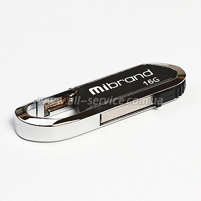  Mibrand 16GB Aligator Black USB 2.0 (MI2.0/AL16U7B)