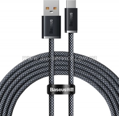 ���� ������ USB 2.0 AM to USB-C 2.0m 5A Gray Baseus (CALD000716)