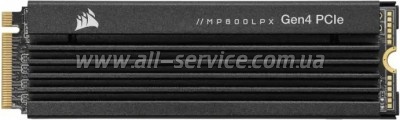  SSD M.2 2280 4TB MP600PRO LPX Corsair (CSSD-F4000GBMP600PLP)