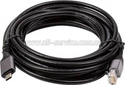 ���� ������ USB-C to RJ45 Ethernet 5.0m PowerPlant (CA914944)