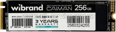  SSD M.2 2280 256GB Caiman Wibrand (WIM.2SSD/CA256GB)